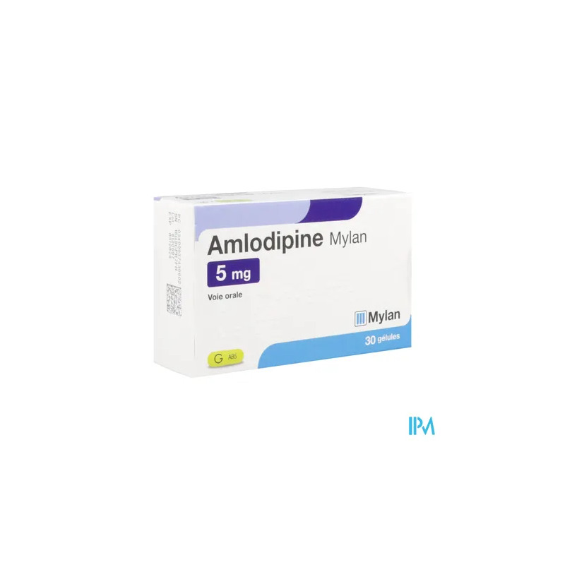 AMLODIPINE 5MG VTS GELULE 30