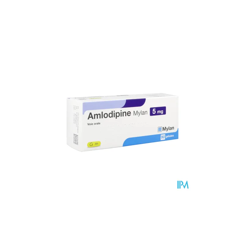 AMLODIPINE 5MG VTS GELULE 90