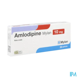 AMLODIPINE 10MG VTS GELULE 30