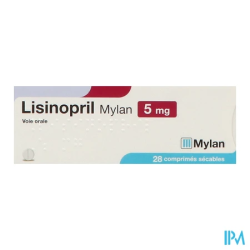 LISINOPRIL 5MG VTS CPR SECABLE28