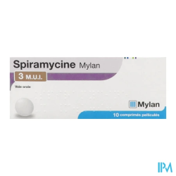 SPIRAMYCINE 3MUI VIATRIS CPR 10