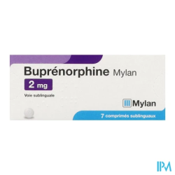 BUPRENORPHINE 2MG VIATRIS CPR 7