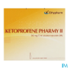 KETOPROFENE 100MG/2ML PHARMY AMP 6