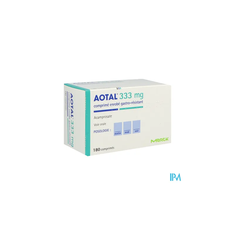 AOTAL 333MG CPR 180