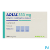 AOTAL 333MG CPR 180