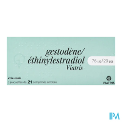 GESTODENE/ETH 75MCG/20MCG VTS 3X21