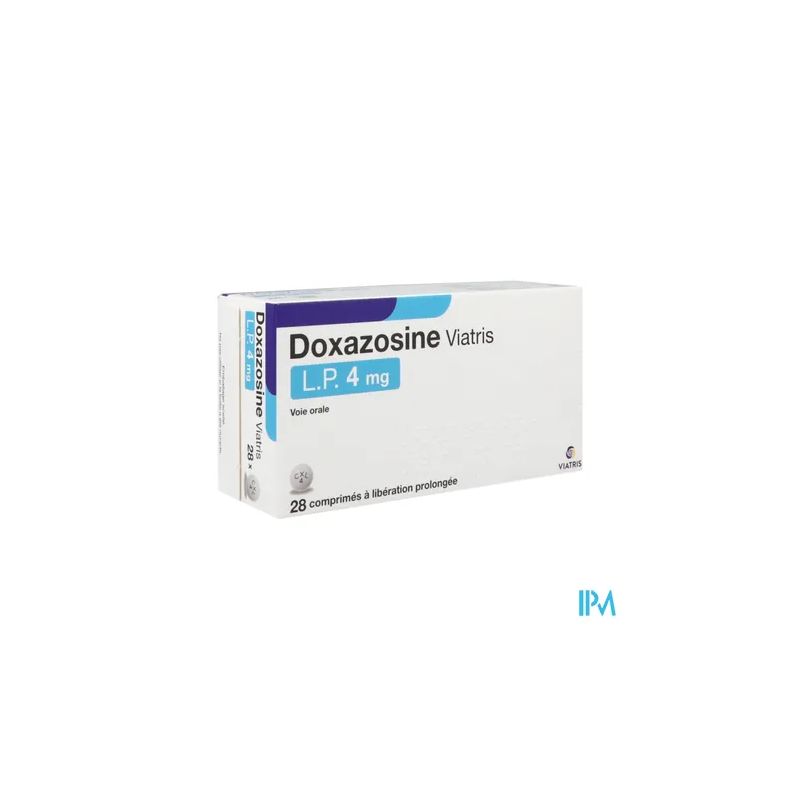 DOXAZOSINE LP 4MG VIATRIS CPR 28