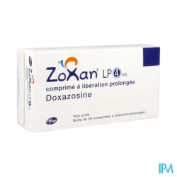 DOXAZOSINE LP 4MG VIATRIS CPR 28