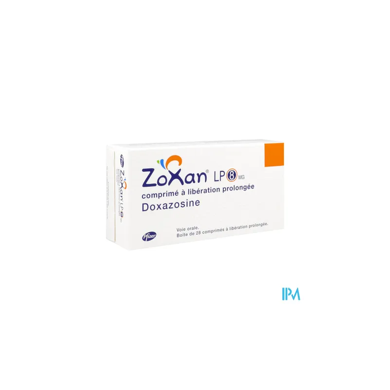 DOXAZOSINE LP 8MG VIATRIS CPR 28