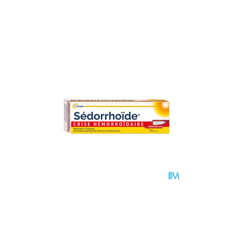 SEDORRHOIDE CRISE HEMORR CR TUB30G