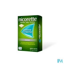 NICORETTE 2MG GOMME SS 30