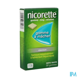 NICORETTE 2MG GOMME SS 30
