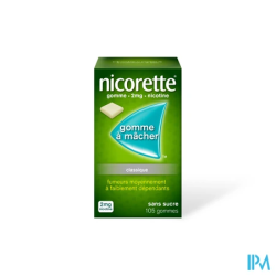 NICORETTE 2MG GOMME SS 105