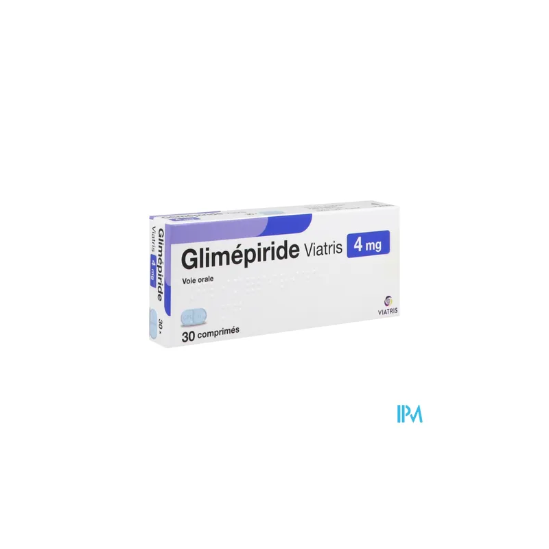 GLIMEPIRIDE 4MG VIATRIS CPR 30