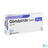 GLIMEPIRIDE 4MG VIATRIS CPR 30