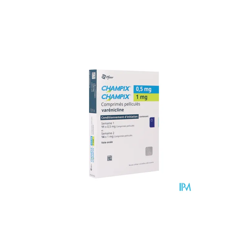 CHAMPIX 0,5MG+1MG CPR 11+14.