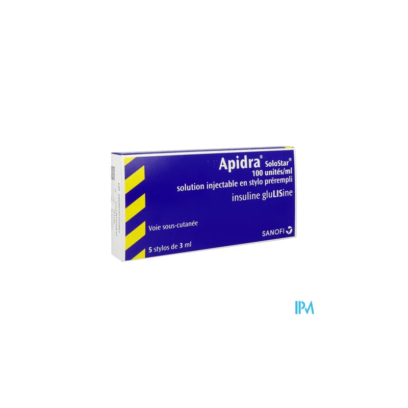 APIDRA 100U/ML SOLOSTAR STYLO 3ML5