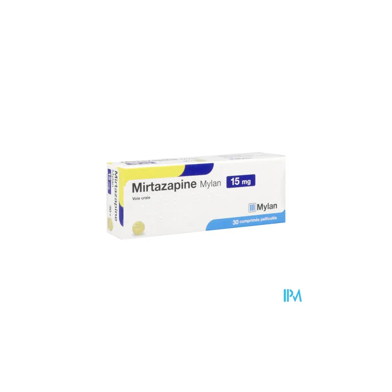 MIRTAZAPINE 15MG VIATRIS CPR 30