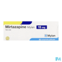 MIRTAZAPINE 15MG VIATRIS CPR 30
