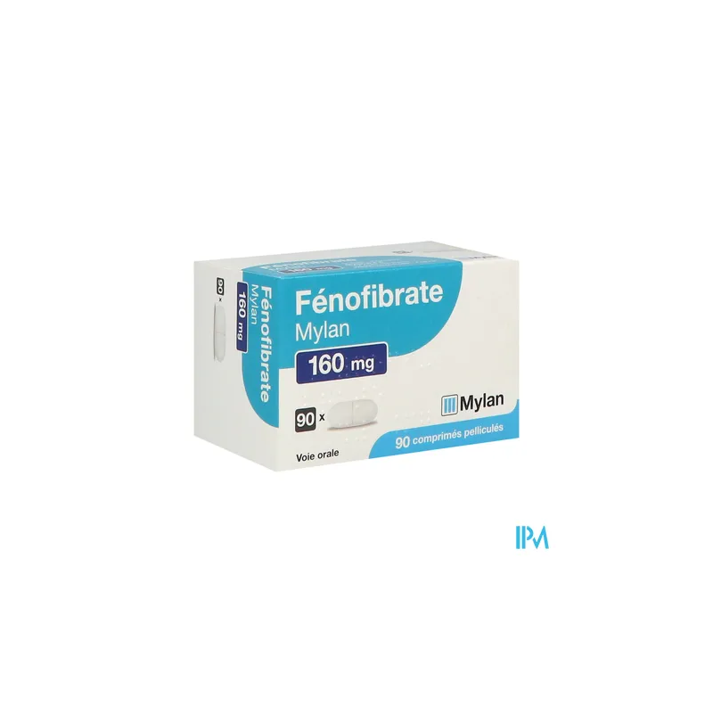 FENOFIBRATE 160MG VIATRIS CPR 90