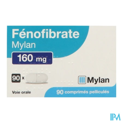 FENOFIBRATE 160MG VIATRIS CPR 90