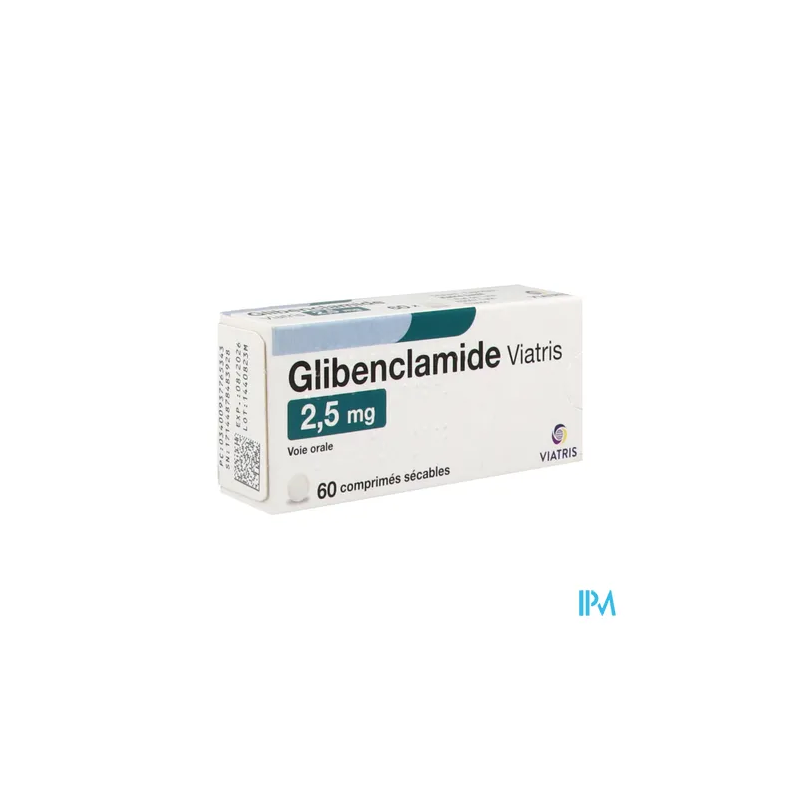 GLIBENCLAMIDE 2,5MG VTS CPR S 60