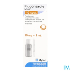 FLUCONAZOLE 10MG/ML VTS PDR 35ML