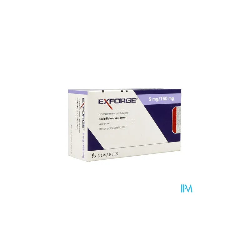 EXFORGE 5MG/160MG CPR 30