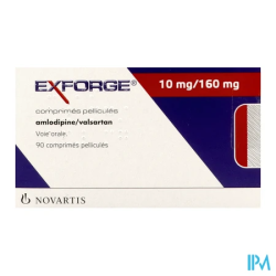 EXFORGE 10MG/160MG CPR 90
