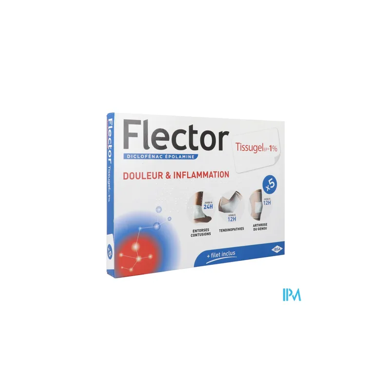 FLECTORTISSUGELEP 1% EMPLATRE 5