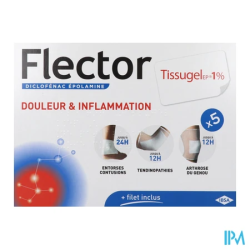 FLECTORTISSUGELEP 1% EMPLATRE 5