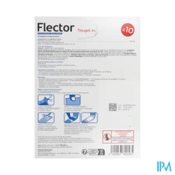 FLECTORTISSUGELEP 1% EMPLATRE 10