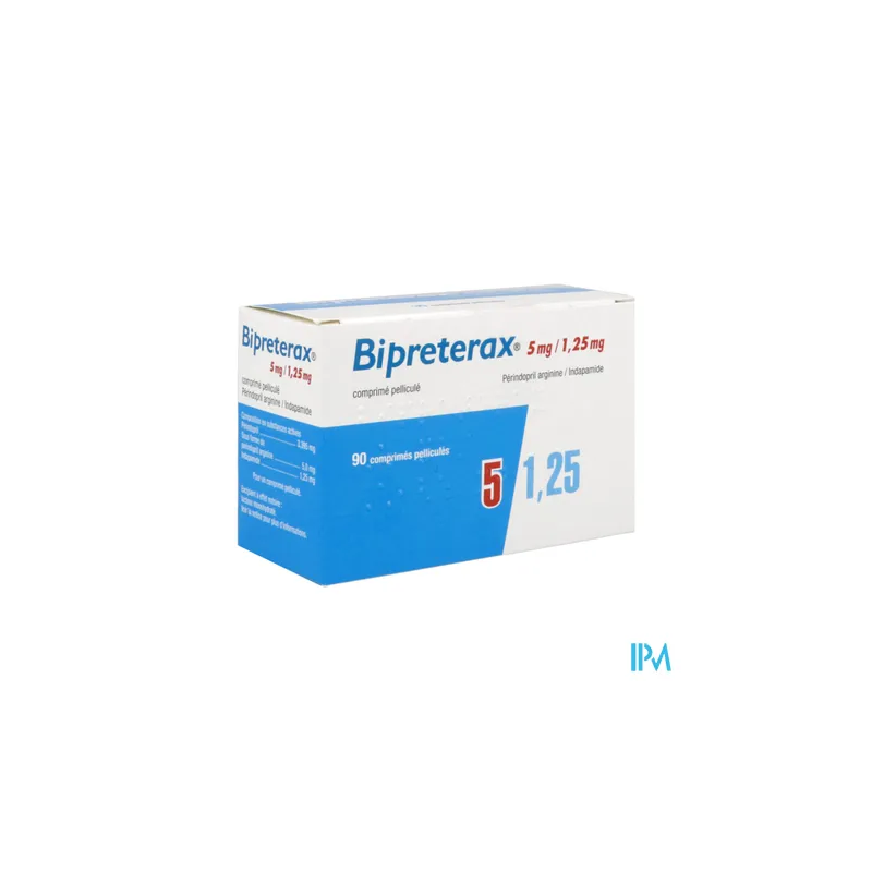 BIPRETERAX 5MG/1,25MG CPR 90