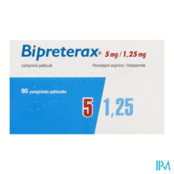 BIPRETERAX 5MG/1,25MG CPR 90