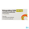 KETOPROFENE 100MG CRISTERS CPR 30