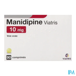 MANIDIPINE 10MG VIATRIS CPR 90