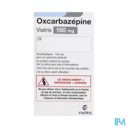 OXCARBAZEPINE 150MG VIATRIS CPR 50