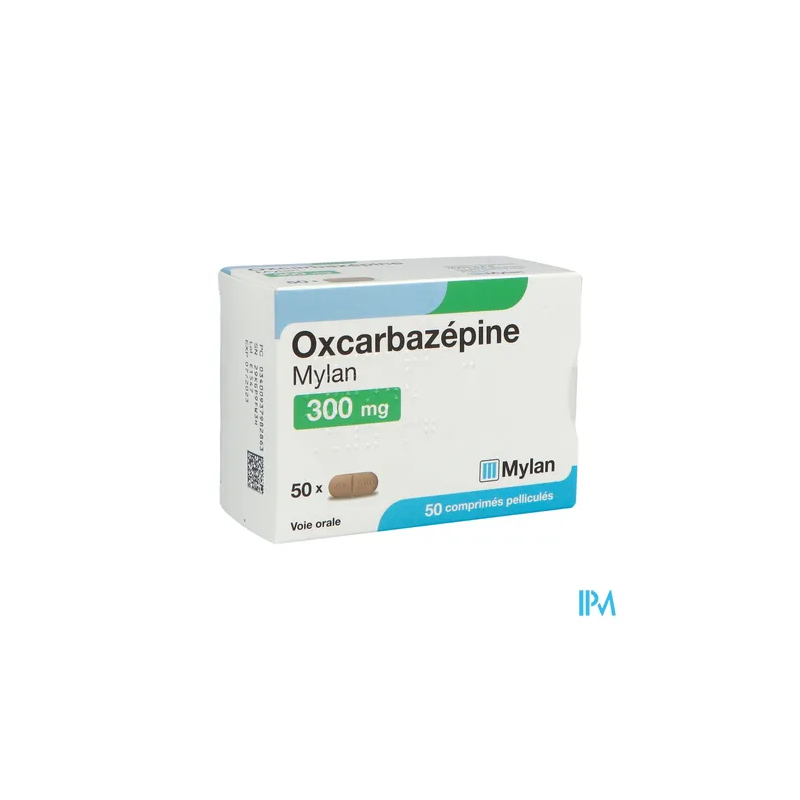 OXCARBAZEPINE 300MG VIATRIS CPR 50