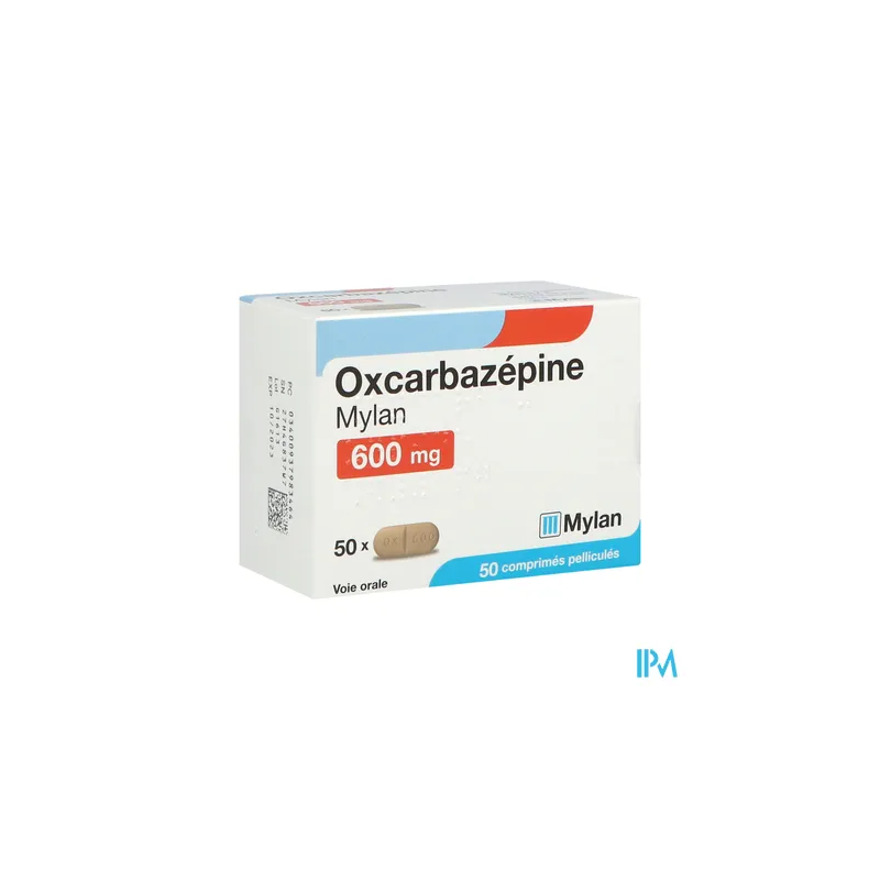 OXCARBAZEPINE 600MG VIATRIS CPR 50