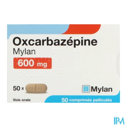 OXCARBAZEPINE 600MG VIATRIS CPR 50