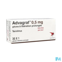 ADVAGRAF 0,5MG GELULE LP 30X1
