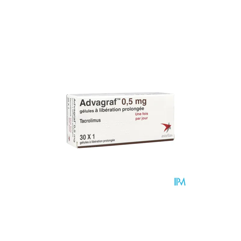 ADVAGRAF 0,5MG GELULE LP 30X1