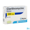 CLARITHROMYCINE 500MG VTS CPR 14