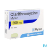CLARITHROMYCINE 500MG VTS CPR 14