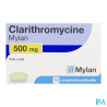 CLARITHROMYCINE 500MG VTS CPR 14