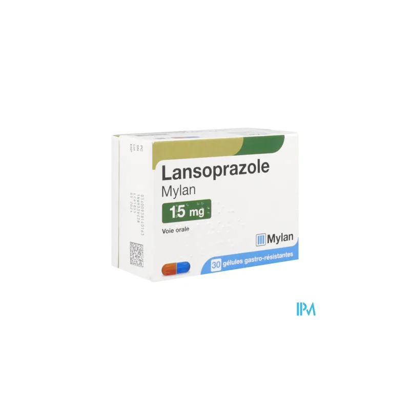 LANSOPRAZOLE 15MG VIATRIS GEL 30