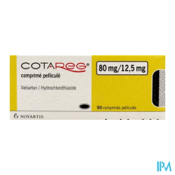 COTAREG 80MG/12,5MG CPR 90