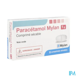 PARACETAMOL 1G VTS CPR SEC 8