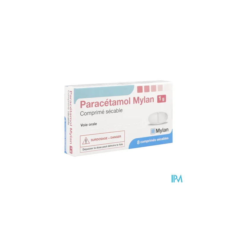 PARACETAMOL 1G VTS CPR SEC 8