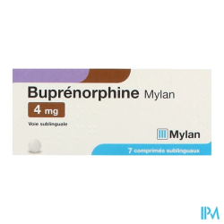 BUPRENORPHINE 4MG VIATRIS CPR 7